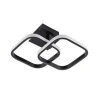 Lampy sufitowe - Lampa sufitowa Robert czarna LED Sanico - miniaturka - grafika 1