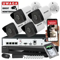 Zestawy do monitoringu - Zestaw do monitoringu 4 kamery IP Hikvision IPCAM-B4 4Mpx - miniaturka - grafika 1