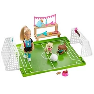 Akcesoria dla lalek - Mattel Barbie Chelsea Boisko piłki nożnej GHK37 p4 - miniaturka - grafika 1