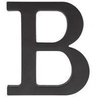 Numery na dom - Litera plastikowa "B" czarna 90 mm - miniaturka - grafika 1