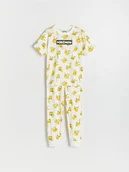 Skarpetki dla dzieci - Reserved - Dwuczęściowa piżama Pokémon - złamana biel - miniaturka - grafika 1