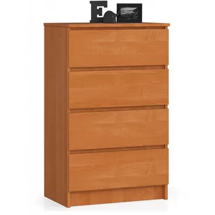 Akord FABRYKA MEBLI KOMODA K60 4 SZUFLADY OLCHA OP0LK-6OLC002 - Komody - miniaturka - grafika 1