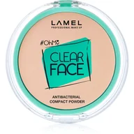 Pudry do twarzy - LAMEL OhMy Clear Face Puder kompaktowy antybakteryjny nr 401 6g - miniaturka - grafika 1