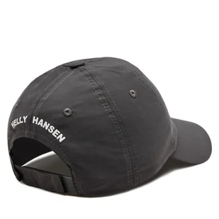 Czapka z daszkiem Helly Hansen Crew Cap 2.0 67517 Ebony 980 - Czapki damskie - miniaturka - grafika 1