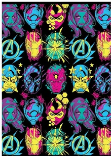 Zeszyt w kratkę, A4, Avengers - Zeszyty szkolne - miniaturka - grafika 1