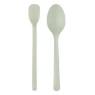 Sztućce dla dzieci - Zestaw łyżek LOVI Pistachio 35-585 (2 szt.) Pistacjowy - miniaturka - grafika 1