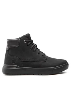 Timberland Trzewiki Seneca Bay 6In Side Zip TB0A2M8Q015 Czarny - Buty dla chłopców - miniaturka - grafika 1