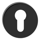 Klamki - Metal-Bud Rozeta okrągła na wkład czarna - miniaturka - grafika 1