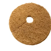 Pozostałe narzędzia ogrodowe - 4IQ Dysk krążek kokosowy 15 x 15 x 0,8 cm - miniaturka - grafika 1