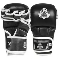 Rękawice bokserskie - DBX Bushido Rękawice Sparingowe Do MMA &quot;Master&quot; Black White - miniaturka - grafika 1