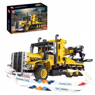 KLOCKI TECHNIC POJAZD HOLOWNIK ROAD TRAILER 1250 el. MOULD KING 17011 - Klocki - miniaturka - grafika 1