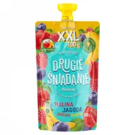 Desery dla dzieci - Dawtona Drugie śniadanie Mus 100 % malina jagoda jabłko banan 180 g - miniaturka - grafika 1
