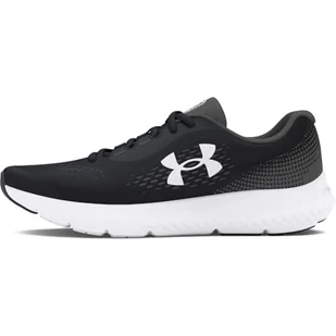 Under Armour UA BGS Charged Rogue 4 Sneaker, czarne/Castlerock/białe, rozmiar 38, Czarny Castlerock Biały, 38.5 EU - Buty dla dziewczynek - miniaturka - grafika 1