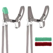 Księgarnia OUTLET - Skippi Kantar dla Hobby Horse - wodze, 2 wymienne futerka - szary - miniaturka - grafika 1