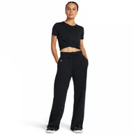 Spodnie damskie - Damskie spodnie treningowe Under Armour Motion Open Hem Pant - czarne - miniaturka - grafika 1