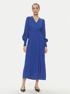 Sukienki - YAS Sukienka letnia Drea 26027889 Niebieski Regular Fit - miniaturka - grafika 1