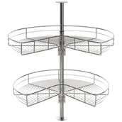 Meble modułowe i akcesoria - Kosz obrotowy do szafki narożnej Delinia - miniaturka - grafika 1