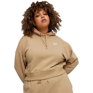 Bluza z kapturem Puma Better Classics Cropped Hoodie Tr, Kobiety - Bluzy sportowe damskie - miniaturka - grafika 1