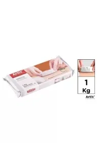 Glina modelarska 1kg biała - Masy plastyczne - miniaturka - grafika 1