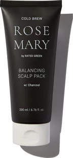 Rated Green Rosemary, kuracja regulująca do skóry głowy z rozmarynem i aktywnym węglem, 200 ml Duży wybór produktów | Dostawa kurierem DHL za 10.90zł !!!| Szybka wysyłka do 2 dni roboczych! | 7082910 - Odżywki do włosów - miniaturka - grafika 1