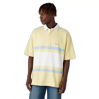 Koszulki męskie - Wrangler Męska koszulka polo Rugby, Pineapple Slice, rozmiar 3XL, Pineapple Slice, 3XL - grafika 1