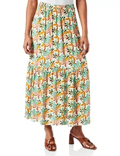 BlendShe Damska spódnica Bsmashu R Sk, wielokolorowy (Printed 29100), L - Spódnice - miniaturka - grafika 1