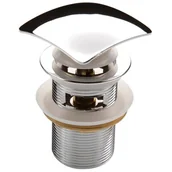 Korki do umywalek - Deante Click-Clack Korek klik klak chrom NHC011B - miniaturka - grafika 1