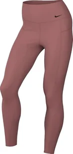 Nike Długość kostki Tight W Nk Df Universa Hr 7/8 Tght, Canyon Pink/Black, DQ5897-634, M - Spodnie rowerowe - miniaturka - grafika 1