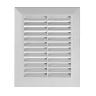 Kratki wentylacyjne - Osłona wentylacyjna 11 x 14 biała - miniaturka - grafika 1