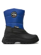 Buty dla chłopców - Vertigo Alpes Śniegowce Oxford Czarny - miniaturka - grafika 1