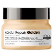 Maski do włosów - Złota maska do włosów zniszczonych 250ml L'Oréal Absolut Repair Gold - miniaturka - grafika 1