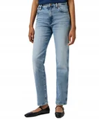 Spodnie damskie - Jeansy Wrangler Sunset 112356409 Frosty Silver W 26 / L 32 - miniaturka - grafika 1