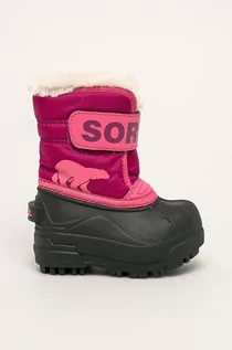 Buty dla dziewczynek - Sorel - Śniegowce dziecięce Toddler Snow Commander - grafika 1