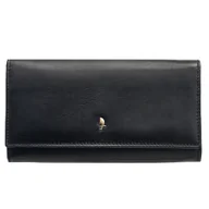 Portfele - Portfel Damski Skórzany Duży RFID Na Karty Czarny PUCCINI MU1944 1 - miniaturka - grafika 1