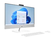 Zestawy komputerowe - All in One HP Pavilion 27-ca1951nw / 691G5EA / Intel i5 / 16GB / SSD 512GB / Intel UHD / FullHD / Win 11 / Biały - miniaturka - grafika 1