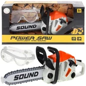 Zabawy w naśladowanie dorosłych - Nobo Kids, Piła Łańcuchowa Spalinowa Mechaniczna Okulary - miniaturka - grafika 1