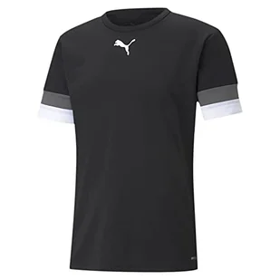 PUMA PUMA Koszulka męska Teamrise Jersey Puma Black-smoked Pearl-puma White L 704932 - Koszulki męskie - miniaturka - grafika 1