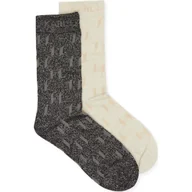 Skarpetki damskie - Karl Lagerfeld Skarpety 2-pack Monogram - miniaturka - grafika 1