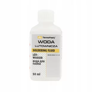 WODA LUTOWNICZA DO BLACHY OCYNKOWANEJ 50ML - Akcesoria do lutowania - miniaturka - grafika 1