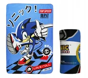 Koce i narzuty dla dzieci - SONIC HEDGEHOG KOC POLAROWY DZIECIĘCY 100x150CM - miniaturka - grafika 1