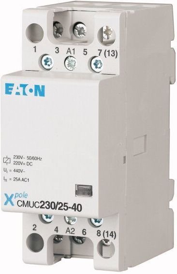 Eaton Stycznik instalacyjny 25A 2Z 2R 230V AC/DC CMUC230/25-22 137403