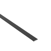 Inne materiały budowlane - Standers Profil płaski aluminiowy 1m 15x2 mm czarny - miniaturka - grafika 1