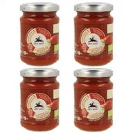 Koncentraty warzywne, przeciery - Alce Nero Koncentrat pomidorowy 28% Zestaw 4 x 130 g Bio - miniaturka - grafika 1