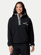 Bluzy damskie - Columbia Polar Helvetia II 2092231 Czarny Regular Fit - miniaturka - grafika 1