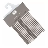 Ściereczki, gąbki, czyściki - Komplet 6 jasnobrązowych bawełnianych ścierek Tiseco Home Studio Waffle, 46x70 cm - miniaturka - grafika 1