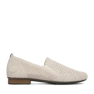 Półbuty damskie - Półbuty Rieker CEO-51969-90 Beżowy jasny - miniaturka - grafika 1