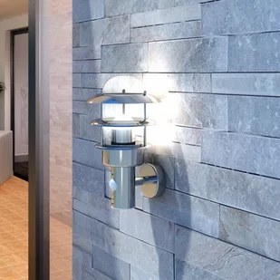 Vida Ścienna lampa LED ze stali nierdzewnej V-40704 - Lampy ogrodowe - miniaturka - grafika 1