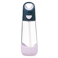 Zestawy naczyń dla dzieci - B.Box Tritanowa butelka ze słomką 600ml Indigo Rose - miniaturka - grafika 1