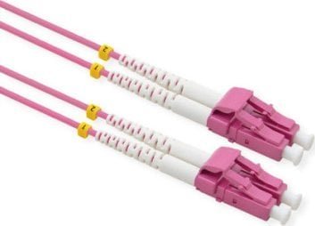 Triton VALUE F.O. Kabel 50/125µm OM4, LC/LC, złącze niskostratne, fioletowy, 2 m