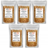 Popcorn - KUKURYDZA POPCORN 5kg Ziarno do prażenia bez soli naturalna jakość Kol-Pol - miniaturka - grafika 1